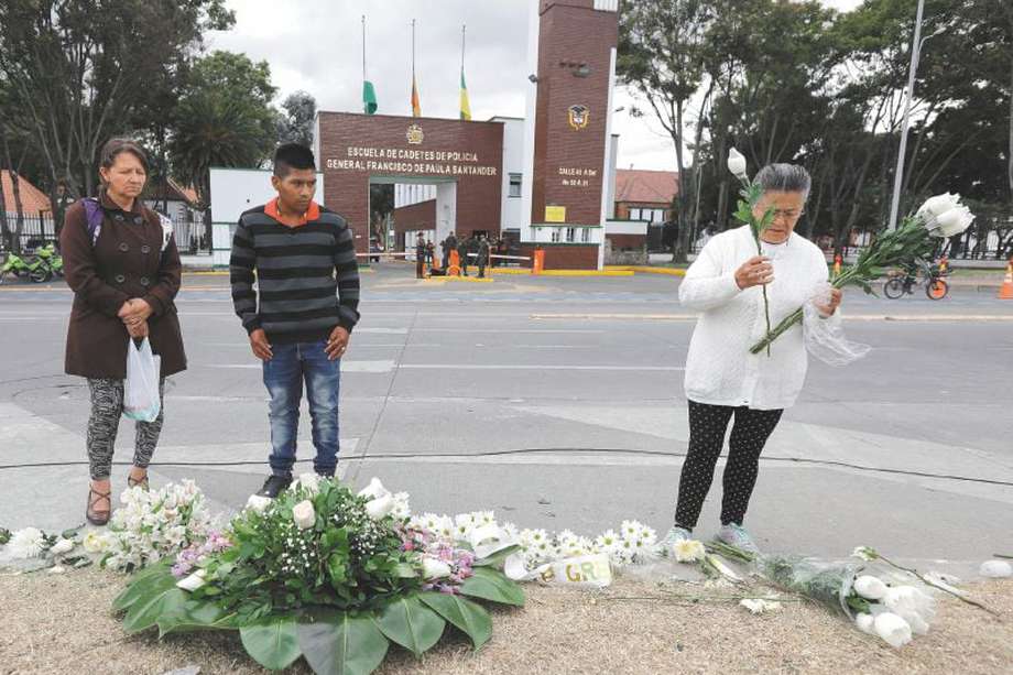 El atentado del ELN a la Escuela de Cadetes General Santander, en Bogotá, dejó 22 muertos y cerca de 100 heridos, el 17 de enero de 2019. 