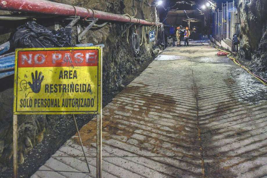 El colapso del túnel del desviación de Hidroituango ocurrió el 28 de abril de 2018. / AFP