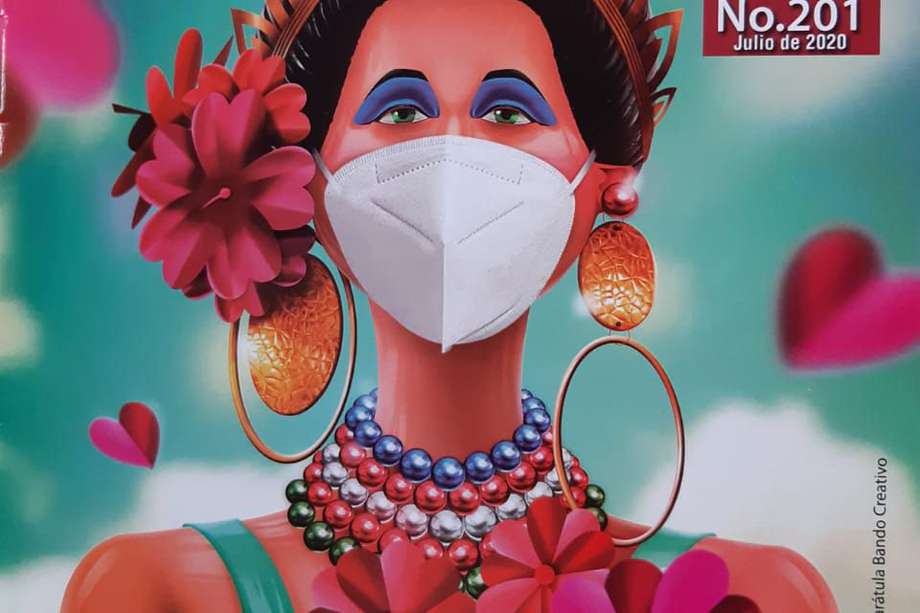 Jovita Feijóo en la portada de la revista Épocas. Este año se cumplen 50 años de la llamada "reina de Cali".