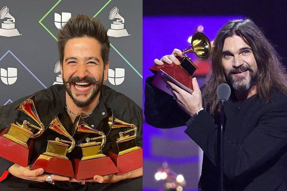 Camilo y Juanes también fueron galardonados en los Latin Grammy 2021.