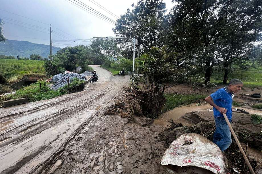 Girardota (Antioquia) ha sido uno de los municipios afectados por las lluvias en las últimas semanas. 