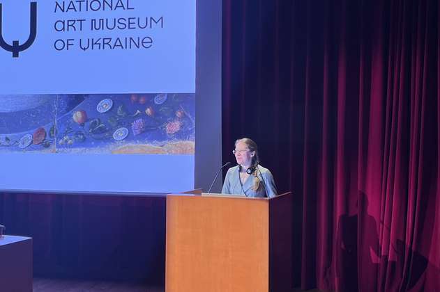 “Hay que creer en la fuerza del arte”: Directora del Museo Nacional de Ucrania