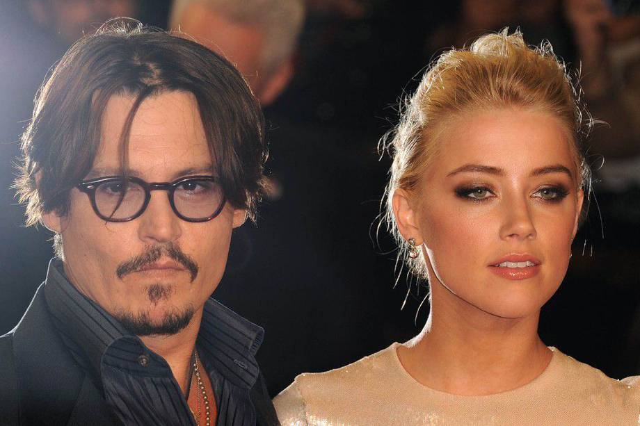 Johnny Depp y Amber Heard.