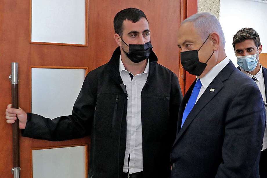 Este lunes se reinició el juicio contra el primer ministro interino de Israel, Benjamin Netanyahu, por corrupción.