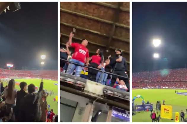 En el clásico Medellín vs. Nacional los hinchas también gritaron “fuera Petro”