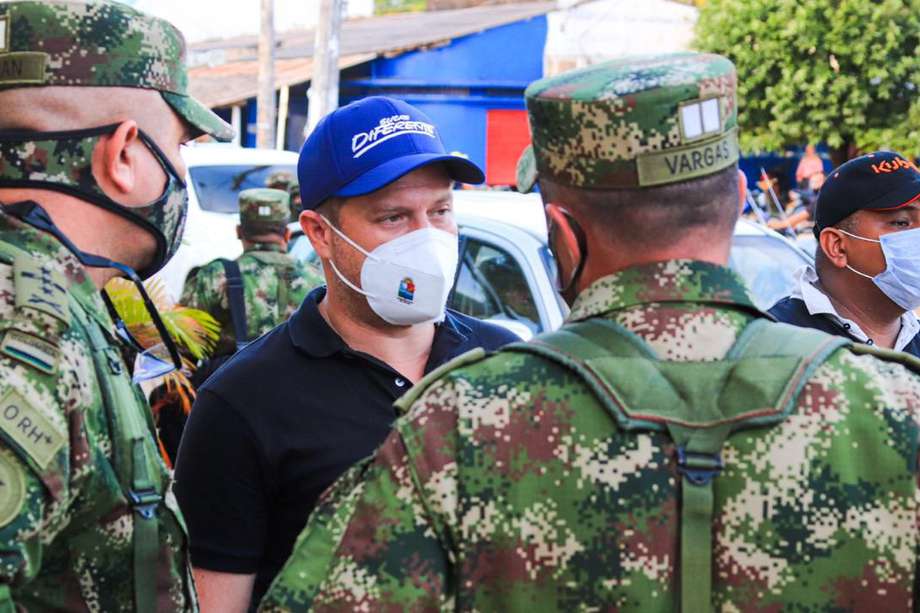 En el consejo de seguridad participaron representantes de la fuerza pública como Policía Nacional, Ejército, Armada, la Alcaldía de San Marcos y la Fiscalía. 