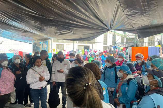 Distrito adelanta jornadas de atención en salud a comunidad embera en Bogotá
