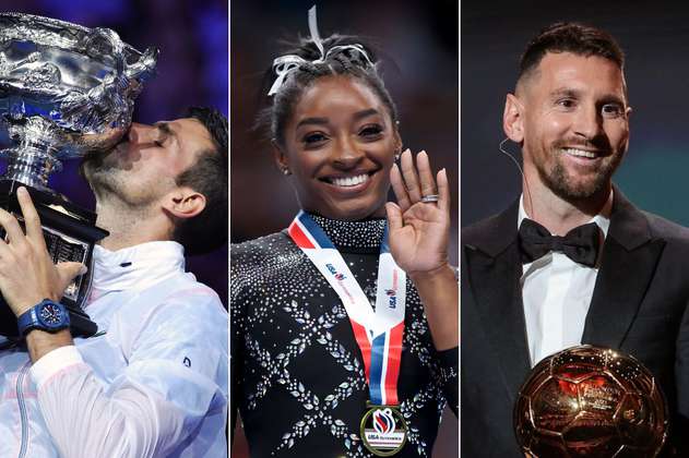 Djokovic, Biles y Messi, los protagonistas del deporte mundial en 2023