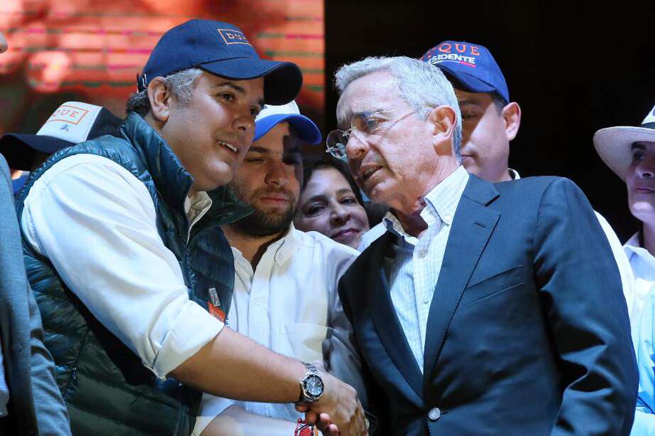 Uribe ha sido el mentor de Iván Duque y apuntaba a ser su escudero en el Congreso. / EFE
