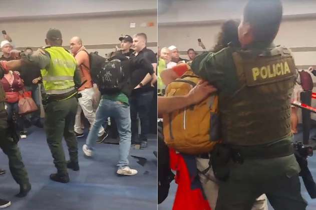 Lo que originó el enfrentamiento entre pasajeros del aeropuerto de Barranquilla