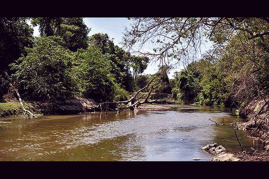 Así se ve hoy el río Ranchería, el principal afluente de La Guajira y donde desemboca el arroyo Bruno. / Luis Ángel - El Espectador