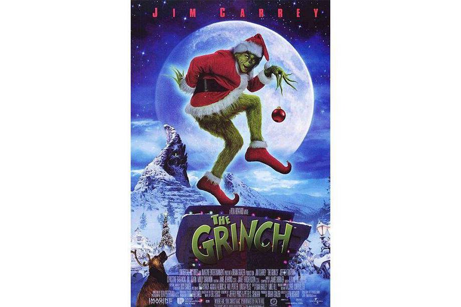 El Grinch con Jim Carrey es la segunda película de Navidad más exitosa
