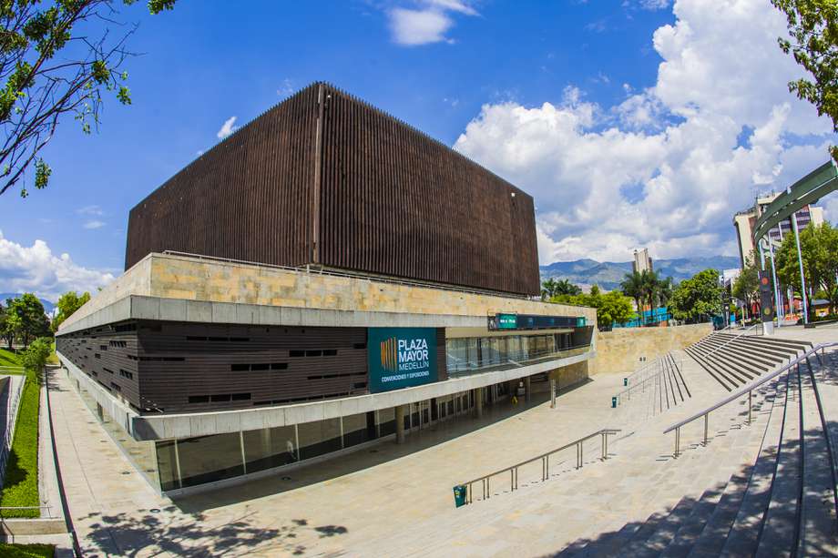 En la imagen, el centro de convenciones Plaza Mayor, de Medellín. 
