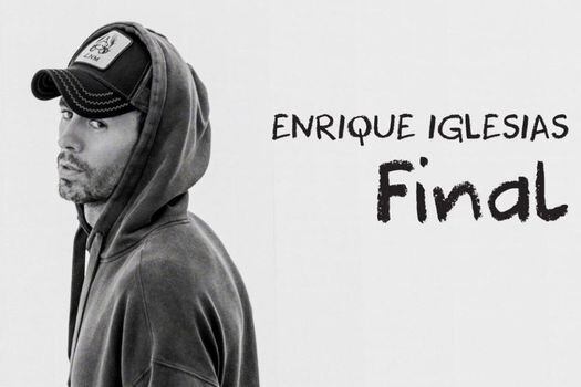 Enrique Iglesias presenta la carátula del disco "Final".