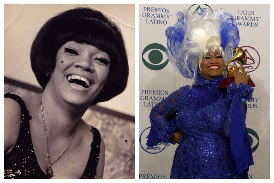 La Lupe (1939-1992) y Celia Cruz (1925 - 2003).