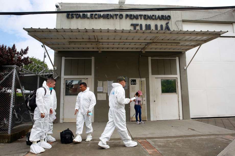 Expertos forenses participaron de las primeras indagaciones sobre lo ocurrido dentro de la cárcel de Tuluá en junio de 2022.