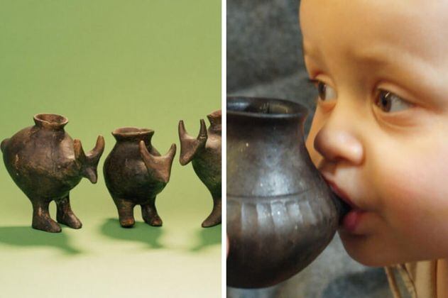 Los bebés de la prehistoria bebían leche animal en biberones de arcilla