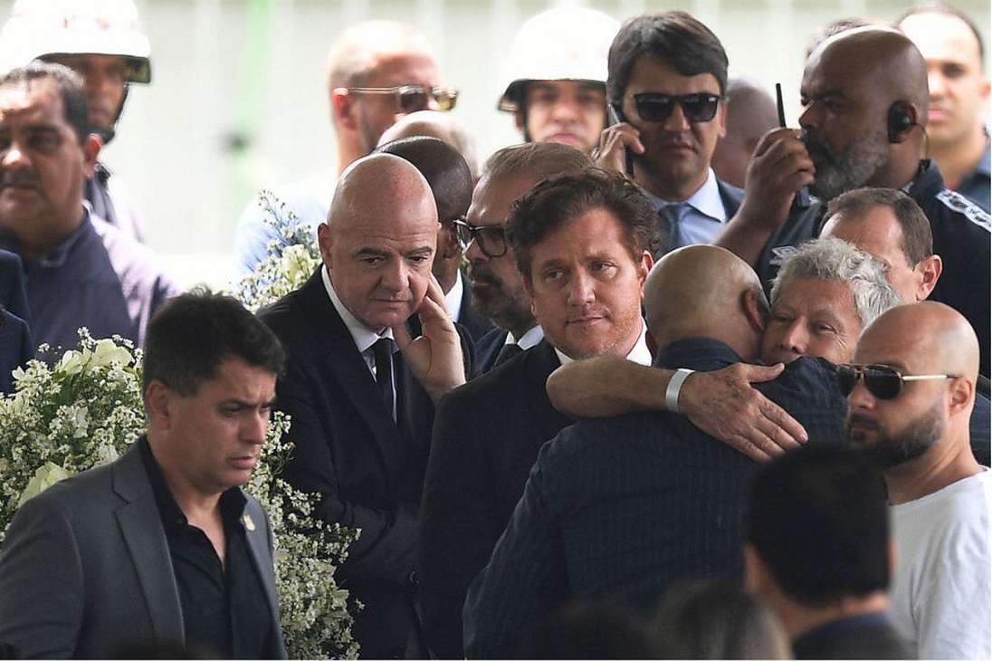 Las imágenes del funeral de Pelé