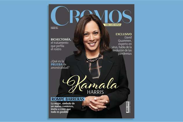 Kamala Harris es protagonista en la nueva edición de Revista Cromos