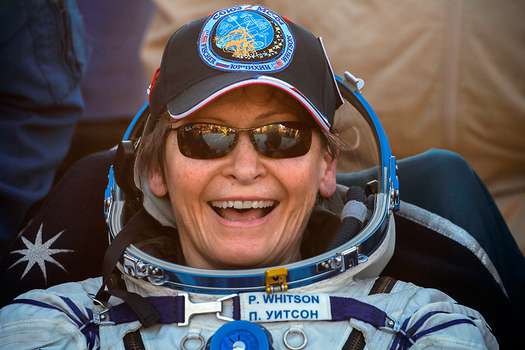 La astronauta Peggy Whitson. / AFP