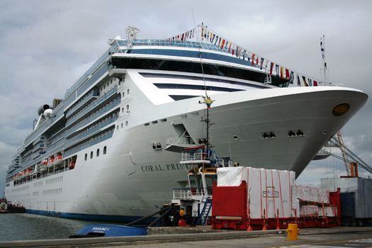 La llegada de crucero en las costas colombianas ayudará a incentivar el turismo costero.