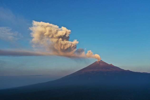 El volcán Popocatépetl mantiene en alerta las poblaciones que lo rodean en México