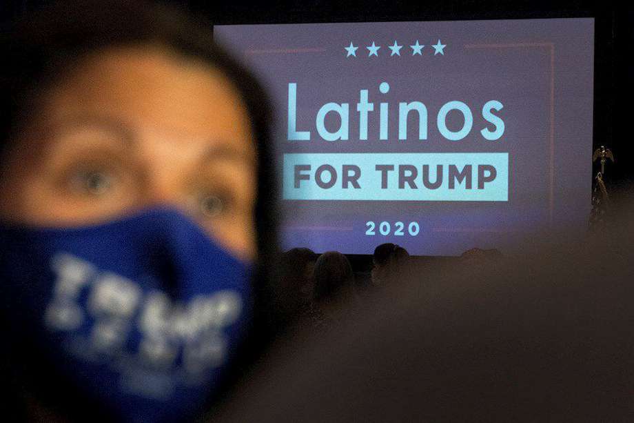 El presidente Donald Trump corteja a los colombianos en su campaña por el voto hispano de Florida.