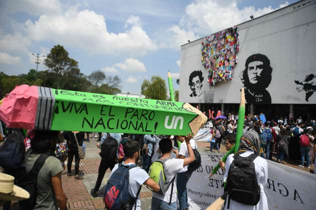 Denuncian amenazas de muerte contra líderes estudiantiles a pocas horas del paro nacional