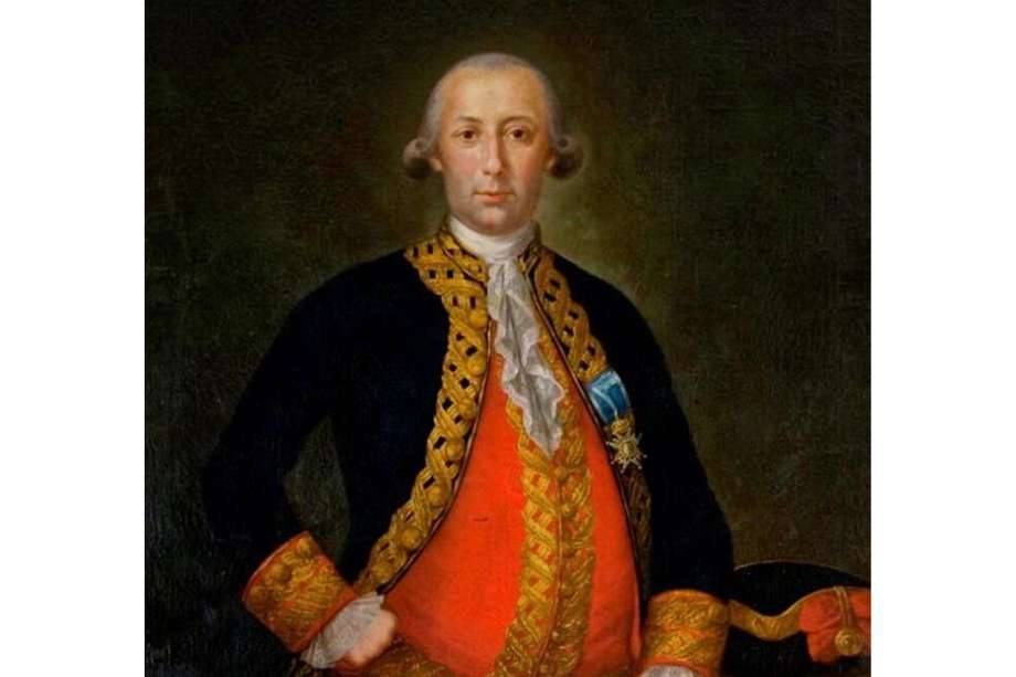El general español Bernardo de Gálvez (1746-1786).