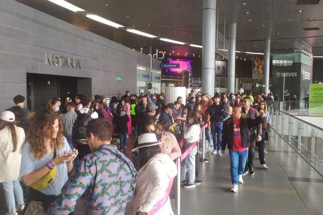 Caos en el aeropuerto El Dorado por cancelación de vuelos de Viva Air