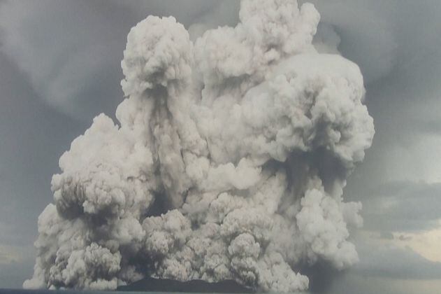 Así está la situación en Tonga, después de la erupción del volcán submarino
