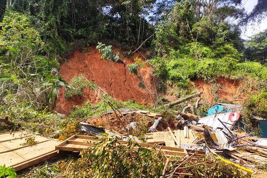 Imagen de referencia. Son bastante altas las probabilidades de deslizamientos e inundaciones en el Oriente y Occidente de Antioquia. 