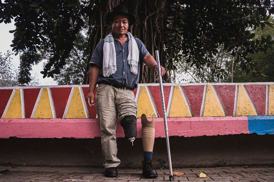 Héctor Antonio Guzmán, de 62 años, pertenece a la organización Somos Visibles, ganadora del premio en 2021.