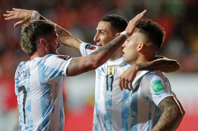 No les hizo falta Messi: Argentina le ganó a Chile y le hizo un favor a Colombia