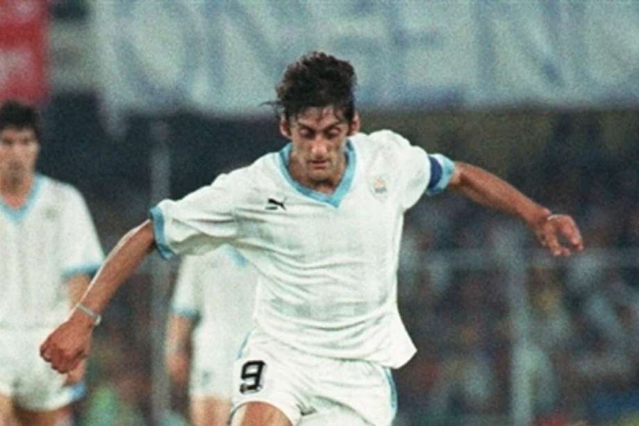 Enzo Francescoli estuvo con Uruguay en los mundiales de México 1986 e Italia 1990.