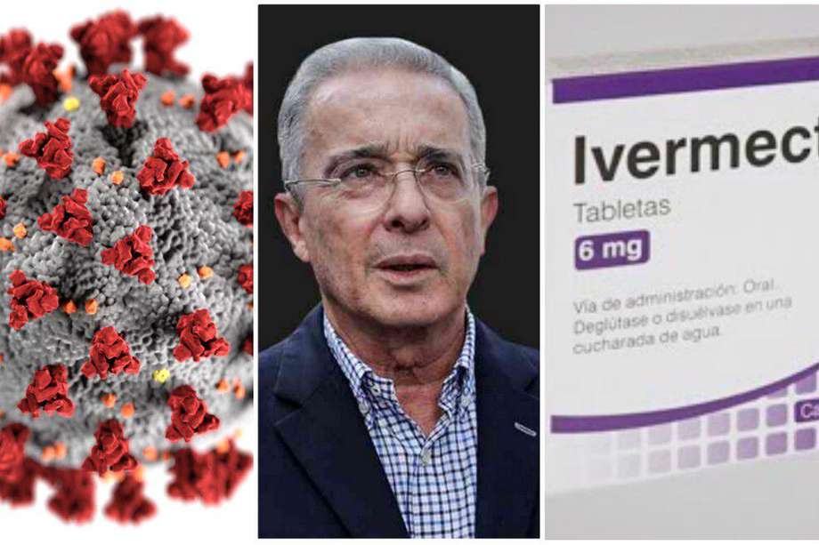 El expresidente Álvaro Uribe dice haber tomado ivermectina luego de infectarse con el coronavirus.