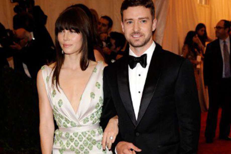 La actriz estadounidense Jessica Biel y el cantante Justin Timberlake en mayo de 2012. / Efe.