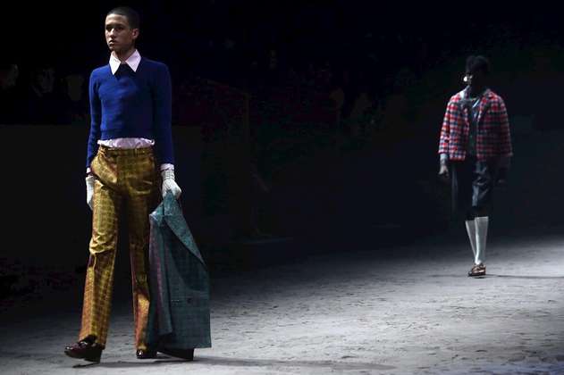 Gucci cuestiona los estereotipos masculinos con su nueva colección en Milán
