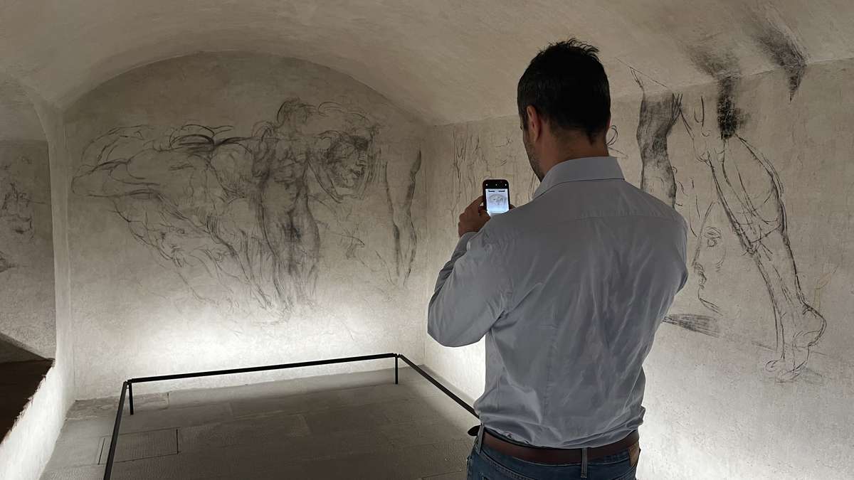 Discesa nella “stanza segreta” di Michelangelo: i disegni del genio si aprono al mondo