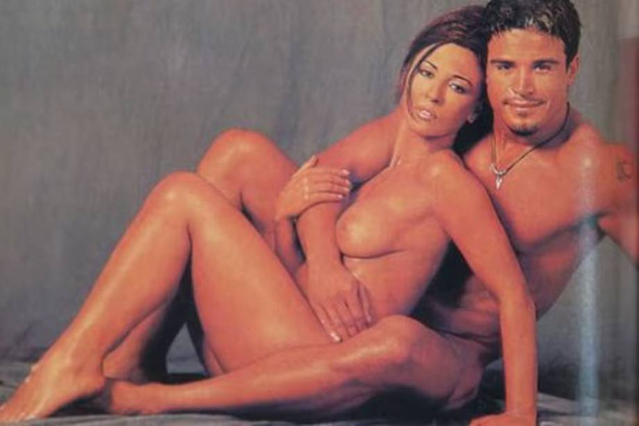 Amparo Grisales y su novio de la época, David Honorel, desnudos en Cromos.