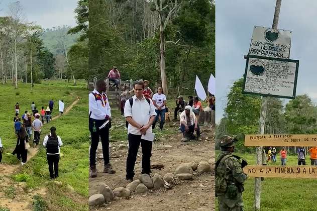 Gobierno visitó Comunidad de Paz de San José de Apartadó tras asesinato de niño indígena