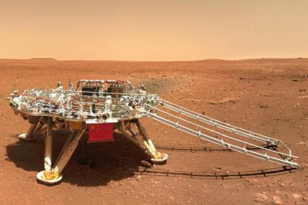 Zhurong, el vehículo chino que explora Marte, puede que no vuelva a “despertar”