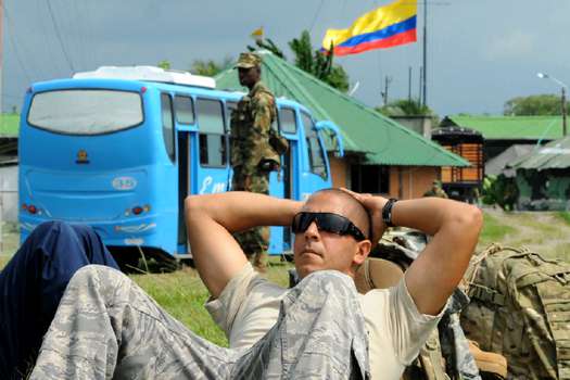 Los gobiernos de Colombia y Estados Unidos aseguran que los militares estadounidenses no p articiparán en operaciones, que solo harán asesorías ténicas. Nelson Sierra G. -El Espectador
