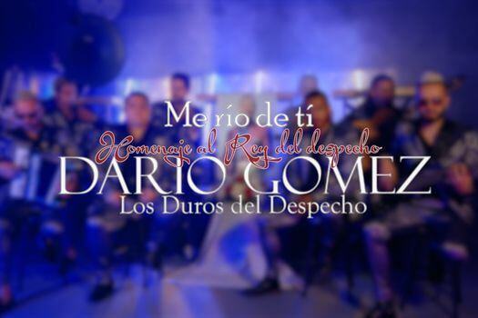 "Me río de ti" de los Duros del Despecho es una versión de la canción que cantaba Darío Gómez en el grupo de Los Legendarios.