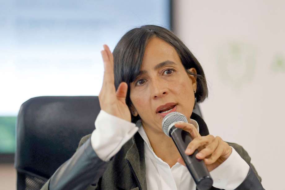  La ministra de Ambiente, Susana Muhamad. 