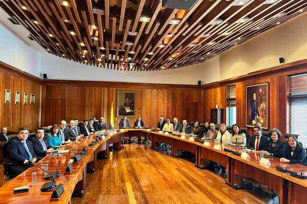 En su primer día en Colombia, la CIDH sostuvo reuniones con las altas cortes 