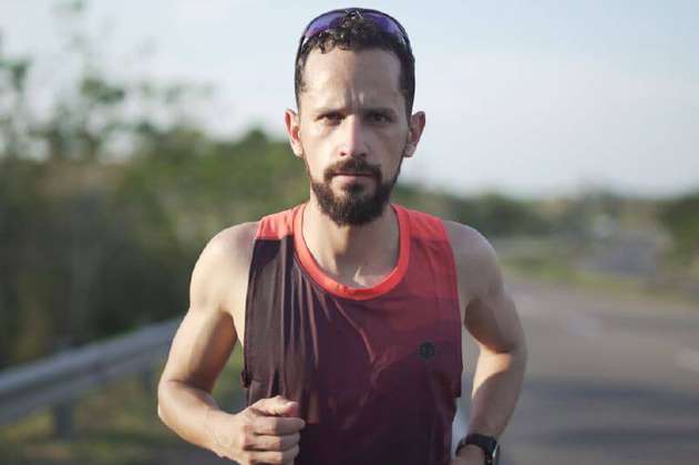 Corriendo, Andrés Ramírez es el Forrest Gump colombiano