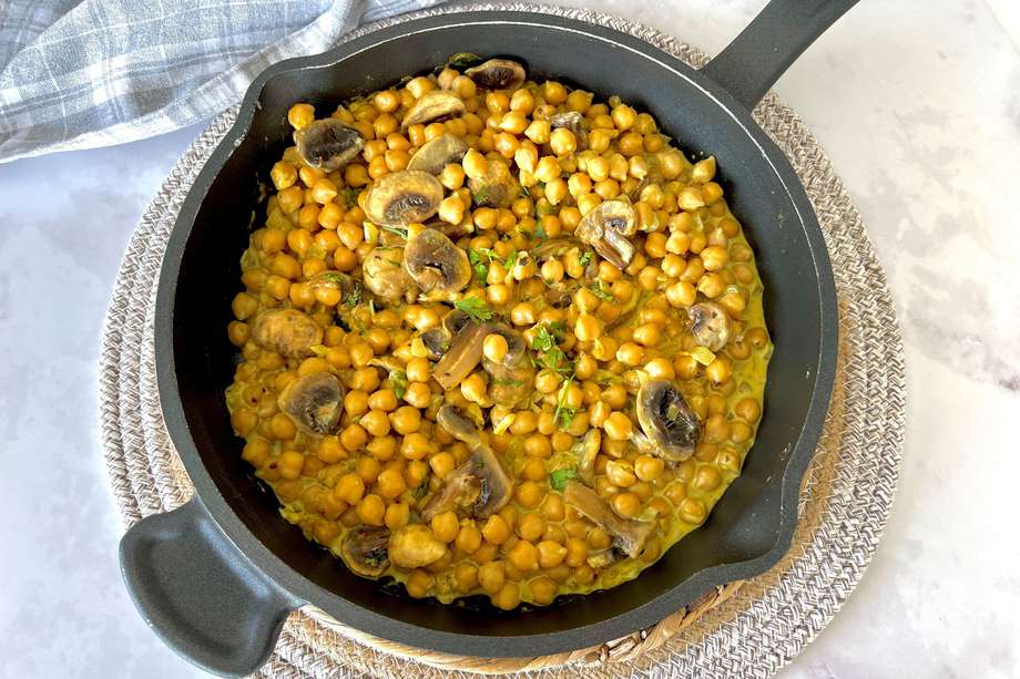 El toque ideal de curry es el secreto de sabor de este plato.
