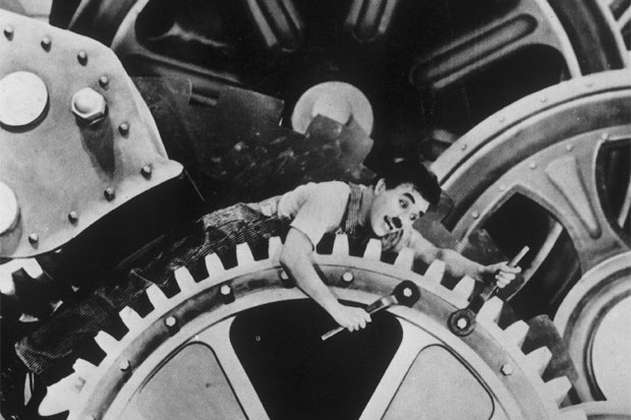 Tiempos modernos, de Charles Chaplin: Un sonoro bofetón al capitalismo