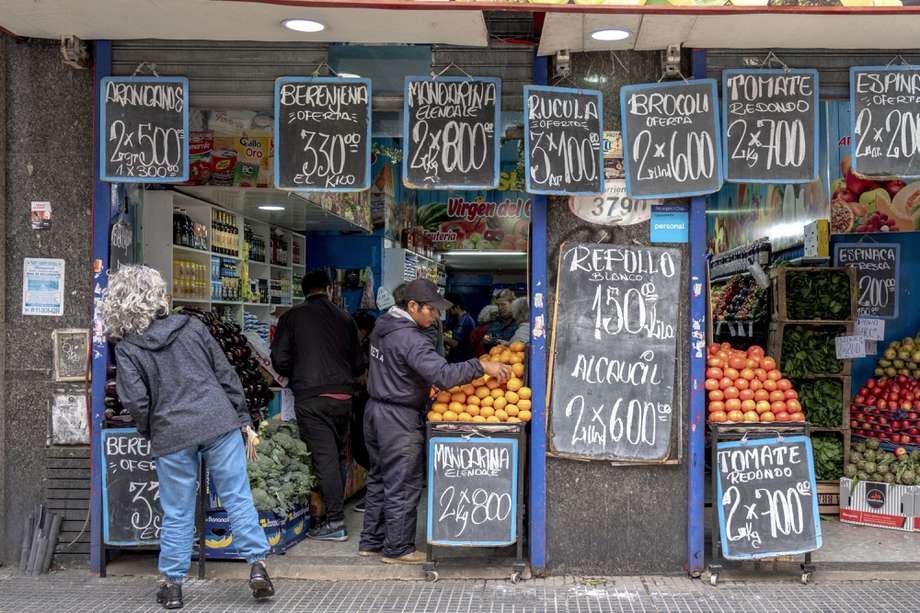Disparada la inflación en Argentina. Photographer: Erica Canepa/Bloomberg
